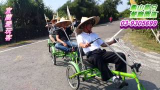 宜蘭愛玩客-20150621北投遊覽一行貴賓搭乘龜山島濱海拉拉車