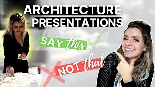 ARCHITECTURE PRESENTATION 101 | How To Present Your ARCHITECTURE PROJECTS in ARCHITECTURE SCHOOL 🗣