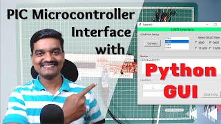 Interface Python Tkinter GUI With PIC Microcontroller