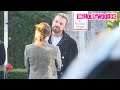 Ben Affleck Flirts With Jennifer Garner When Jennifer Lopez Isn't Around At School In Santa Monica