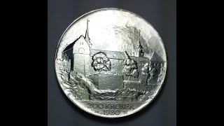 Norway 200 kroner 1980 silver #2