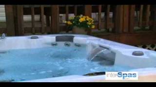 Inter Spas Cascading Waterfall - Hot Tub Video