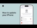 How to update your iPhone | Apple Support