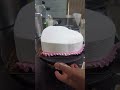 easy icing making heart shape Whip cream and easy tips decoration cake latest viral cake 😱😱#cake #yt