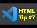 Visual Studio Code - Generate sibling elements - HTML Hack #7
