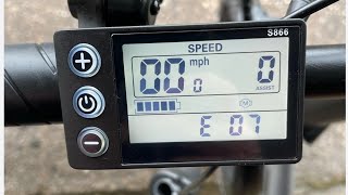 E07 error ebike | Part 2 | How to Replace Motor on an eBike | Step-by-Step Guide