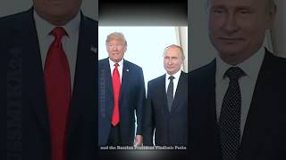 Russian President Vladimir Putin and the US President Donald Trump #russia #usa #shrts #ytshorts