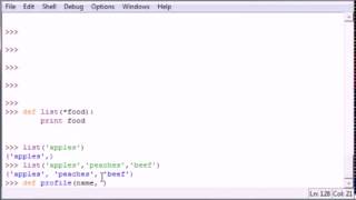 Python Programming Tutorial 29 Multiple Parameters