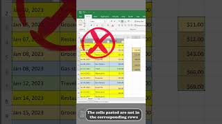 The Simplest way to copy and paste filtered data in Excel