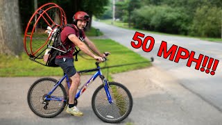 AliExpress Paramotor VS Bicycle