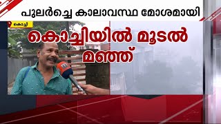 കൊച്ചിയിൽ കനത്ത മൂടൽ മഞ്ഞ്; വിമാനങ്ങൾ തിരുവനന്തപുരത്തിറക്കി| Mathrubhumi News