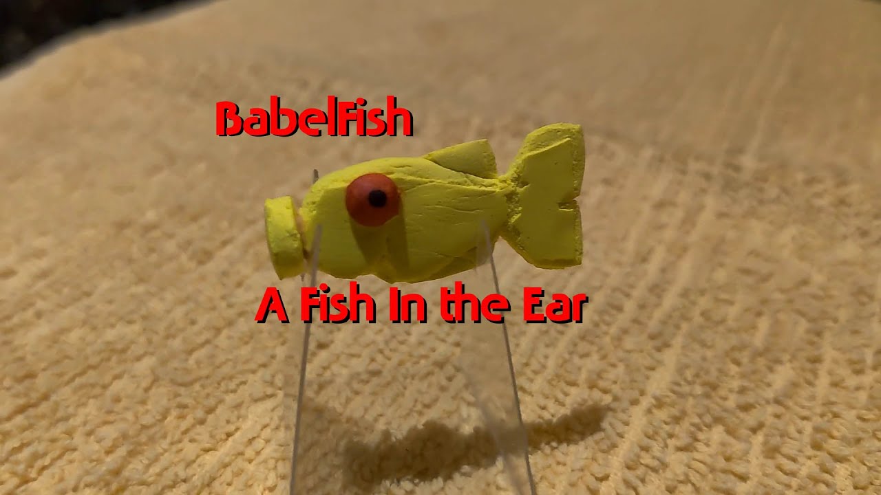 The Babelfish Prop From The 1981 Hitchhiker S Guide To The Galaxy Youtube