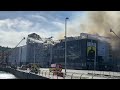LIVE Fire breaks out at Copenhagen's stock exchange