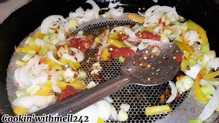 Steam Mackerel  and Grits