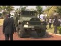 Mugabe casket flown from his home to stadium