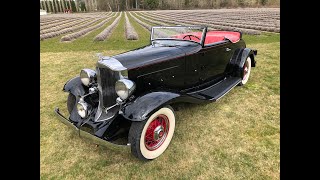 1932 Packard 900 Convertible Coupe. Charvet Classic Cars