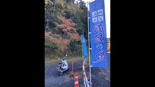 スーパーカブといく紅葉の秩父ソロツーリング