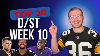 10 Must Start Defenses for Week 10 + Week 11 Stash