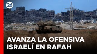 MEDIO ORIENTE | Israel confirmó por primera vez operaciones militares en el centro de Rafah