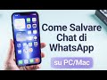iCareFone Transfer: Come Salvare Le Chat WhatsApp su PC/Mac