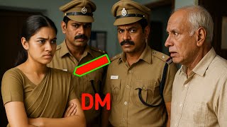 Dm मैडम ने सादे कपड़े पहन कर पुलिस वालों को  गरीबो से रिश्वत लेते पकड़ा आगे जो हुआ।#hindistoy