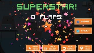 Flappy Golf - Moon Base - All Holes Superstar!