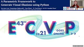 ECVP 2021 - A Parametric Framework to Generate Visual Illusions using Python