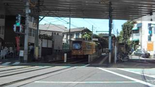 都電荒川線　今日も行く－６　旧塗装車7022　東池袋発