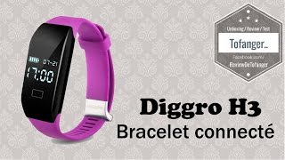 Diggro H3 Bracelet connected