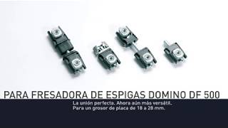 Conectores de cuerpos y muebles | PARA FRESADORA DE ESPIGAS DOMINO DF 500 (ES)