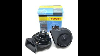 Bseoch horn 12v vehicle paap sound horn unboxing test