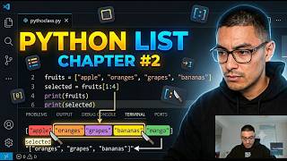 Python Course Live Stream (String Manipulation) Chapter #2