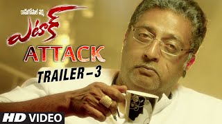 Attack Trailer 3 || "Attack" || Manchu Manoj, Jagapathi Babu, Prakash Raj, Surabhi