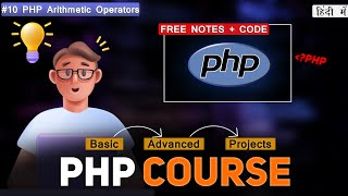 PHP Arithmetic Operators: PHP Tutorial for Beginners - #10