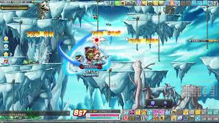 【半月】楓之谷 MapleStory 狂狼勇士(Aran)CHASER改版前 技能紀錄影片