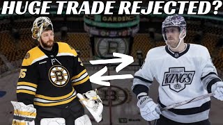 NHL Trade Rumours   Huge Bruins & Kings Trade Rejected? Sens, Flames, Rempe Suspended & Atlanta Grou