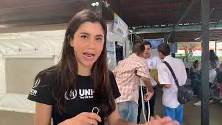 Venezuela Crisis | Live การช่วยเหลือของ UNHCR ที่ชายแดนโคลอมเบีย