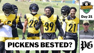 Steelers training camp highlights: George Pickens draws smack talk from Minkah Fitzpatrick, defense?