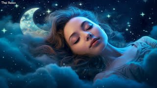 【DEEP SLEEP】Relaxing Sleep Music and Night Nature Sounds: Soft Crickets, Beautiful Relaxing Piano💤