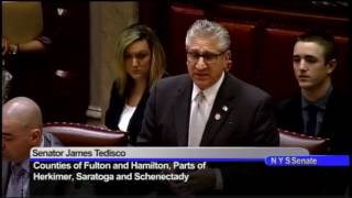 Senator Tedisco's session remarks on S.1680