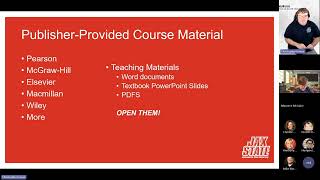 Accessibility: Publisher Provided Course Materials