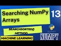 Numpy Tutorial | Search Element in Array | Numpy Where | Machine Learning