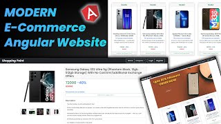 Angular 14 E-Commerce Website ASP.NET Core 6 | Angular Project