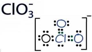 ClO3- Lewis Structure - How to Draw the Lewis Structure for ClO3- (Chlorate Ion)