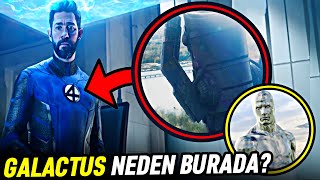 Fantastik Dörtlü Fragman İncelemesi \u0026 Tüm Detaylar! Galactus Neden Burada? 2025 Marvel Filmi