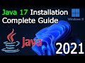 How to Install Java 17 on Windows 11 | JAVA_HOME  [2021 Update] JDK installation Complete Guide