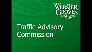 Traffic Advisory Commission 01/27/2025