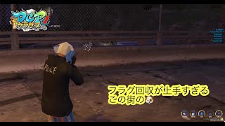 「#DCPグラセフ 」犯罪現場で活躍しフラグ回収もする日【警察/一丈 咲 /わんちゃん/XA1g/#DCPグラセフ切り抜き】