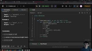 Solving Leetcode 541. Reverse String II in Python