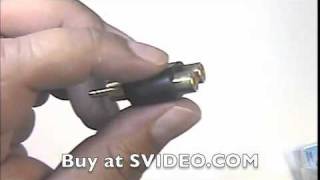 RCA Adapter, 2 Female to 1 Male